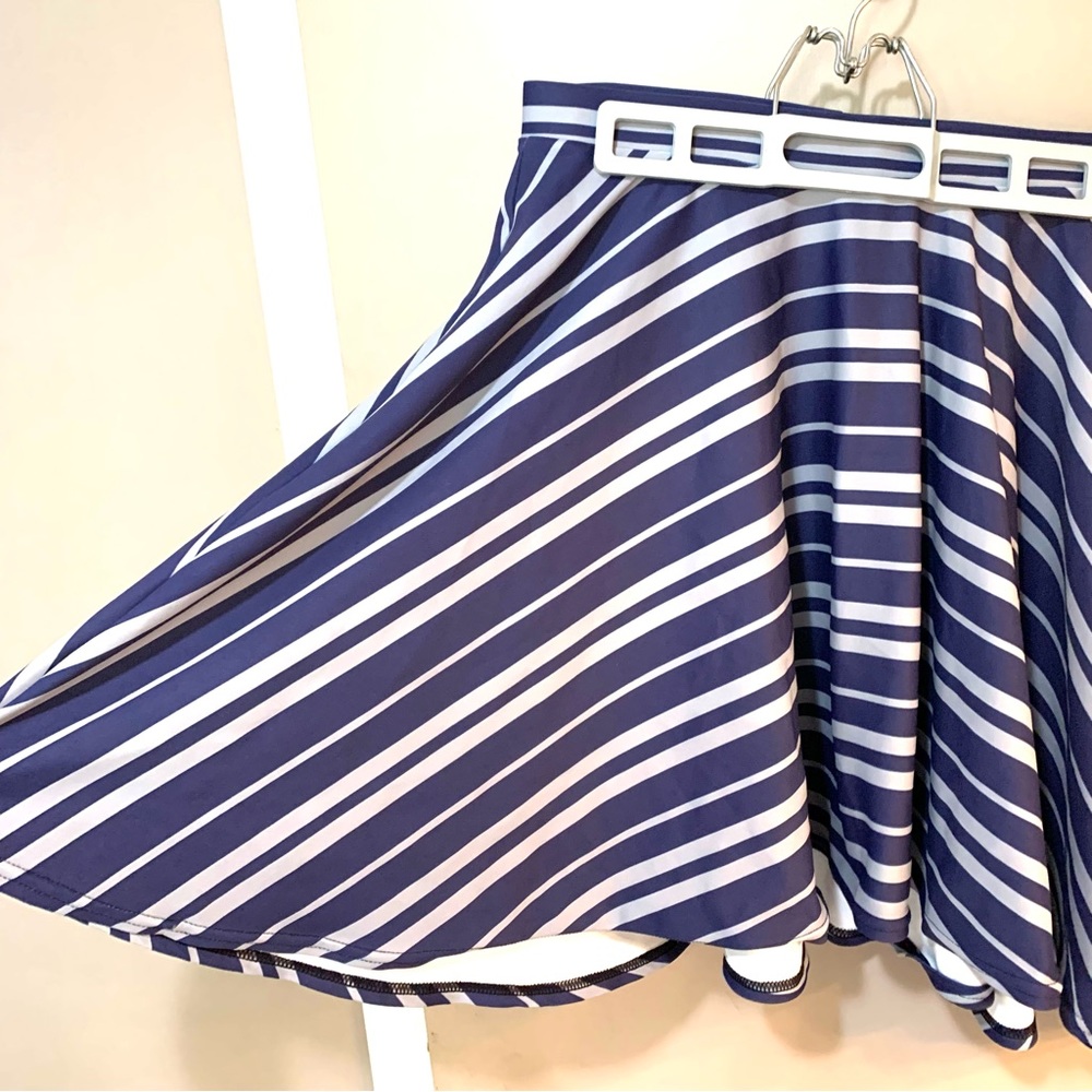 Ravenclaw Tie Skirt - Hogwarts fandom made skater circle skirt stretchy costume